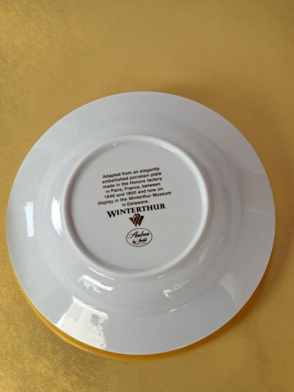 Set Of 4 - ANDREA By Sadek Winterthur Soup Bowls 8.5" - Picture 3 of 11